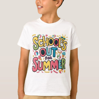 Die Schule ist für den Sommer zu Ende! T-Shirt