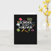 Die Schule ist für immer unterwegs - Schulruhestan Karte (Gelbe Blume)