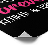 Die Schule ist für immer wieder müde und liebt es  Poster (Ecke)