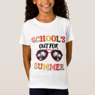 Die Schule ist im Sommer draußen T-Shirt