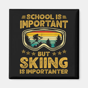 Die Schule ist wichtig, aber das Skifahren ist wic Magnet