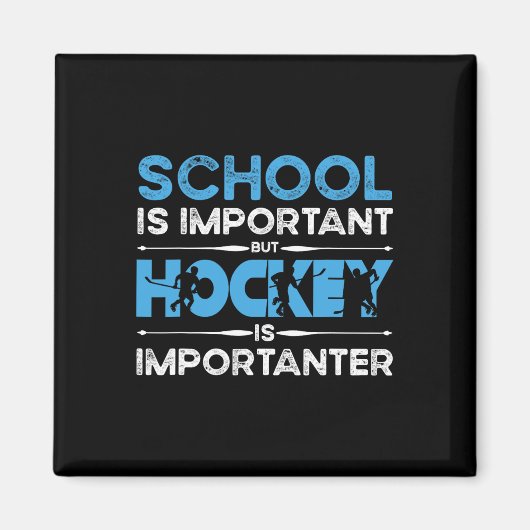 Die Schule ist wichtig, aber Hockey ist wichtiger Magnet (Vorne)