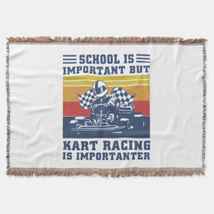 Die Schule ist wichtig, aber Kart Racing ist wicht Decke