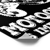 Die Schule ist wichtig, aber Motocross ist wichtig Poster (Ecke)