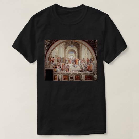Die Schule von Athen 2 T-Shirt (Design vorne)