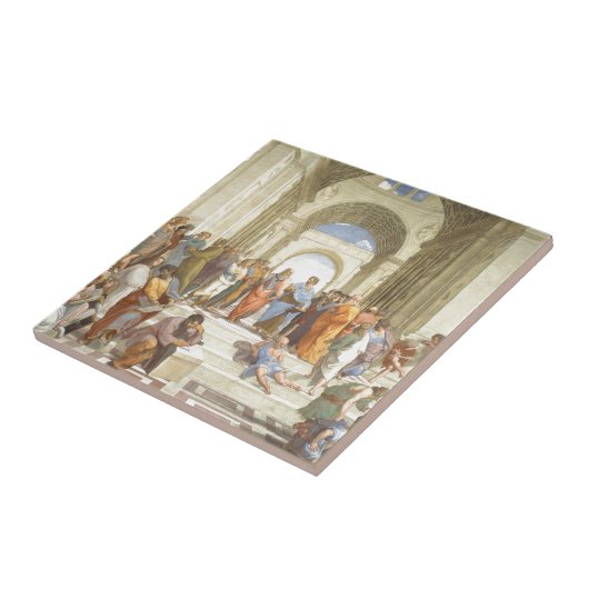 Die Schule von Athen Fliese (Seite)