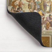 Die Schule von Athen Fresco von Raffaello Sanzio Mousepad (Ecke)