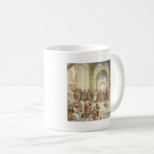 Die Schule von Athen Kaffeetasse (VorderseiteRechts)