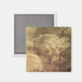 Die Schule von Athen Magnet (Vorderseite/Rückseite)