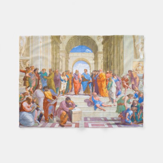 Die Schule von Athen, Raphael Fleecedecke (Vorderseite (Horizontal))