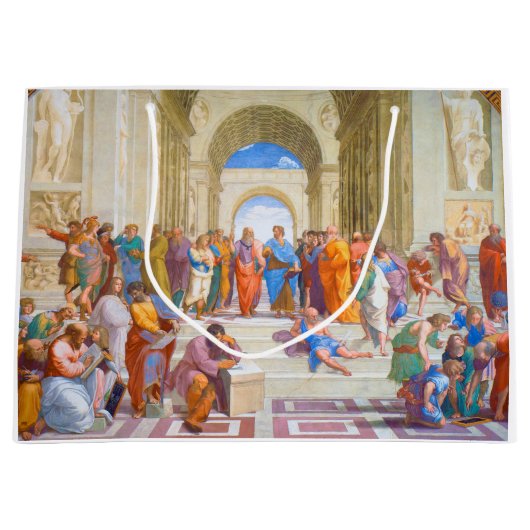 Die Schule von Athen, Raphael Große Geschenktüte (Vorderseite)