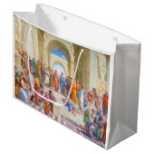 Die Schule von Athen, Raphael Große Geschenktüte (Vorderseite Schrägansicht)