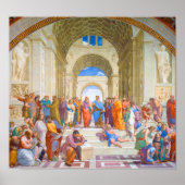 Die Schule von Athen, Raphael Poster (Vorne)