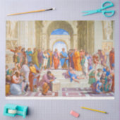 Die Schule von Athen, Raphael Seidenpapier (Basteln)
