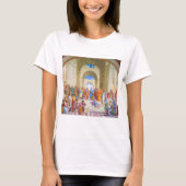 Die Schule von Athen, Raphael T-Shirt (Vorderseite)
