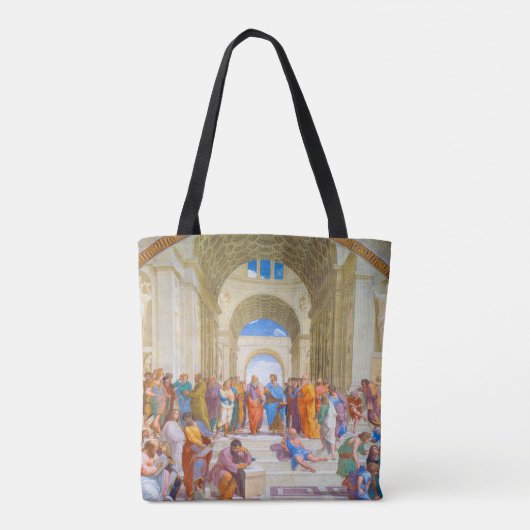 Die Schule von Athen, Raphael Tasche (Rückseite)