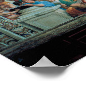 Die Schule von Athen von Raphael Poster (Ecke)