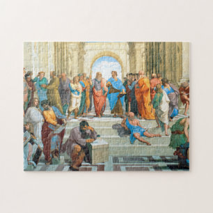 Die Schule von Athen von Raphael Puzzle