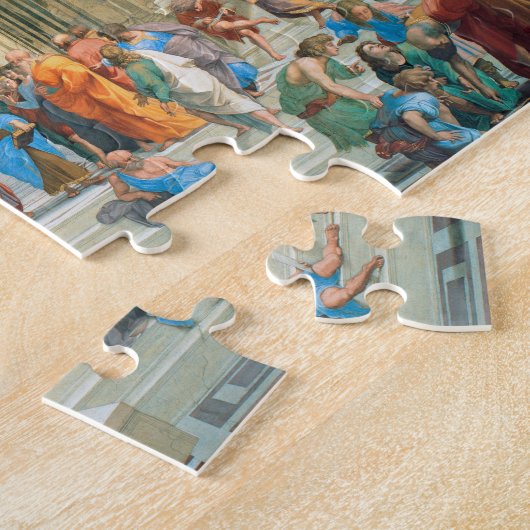 Die Schule von Athen von Raphael Puzzle (Seite)