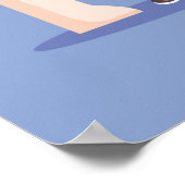 Die Schule wascht sich die Hände Poster (Ecke)