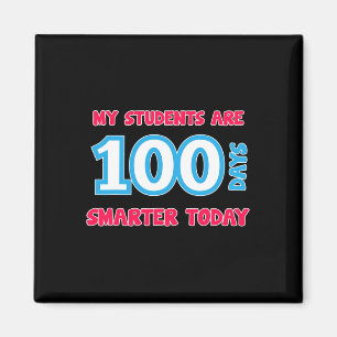 Die Schüler sind heute 100 Tage klüger Magnet