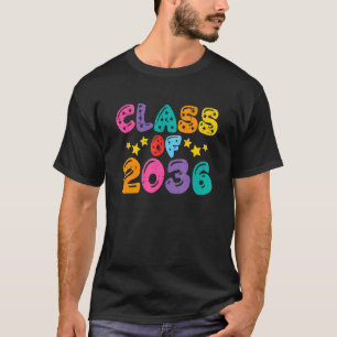 Die Schulklasse 2036 wächst mit meinen Handdrucken T-Shirt