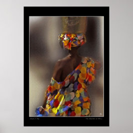 Die Schulter Afrikas-Poster Poster