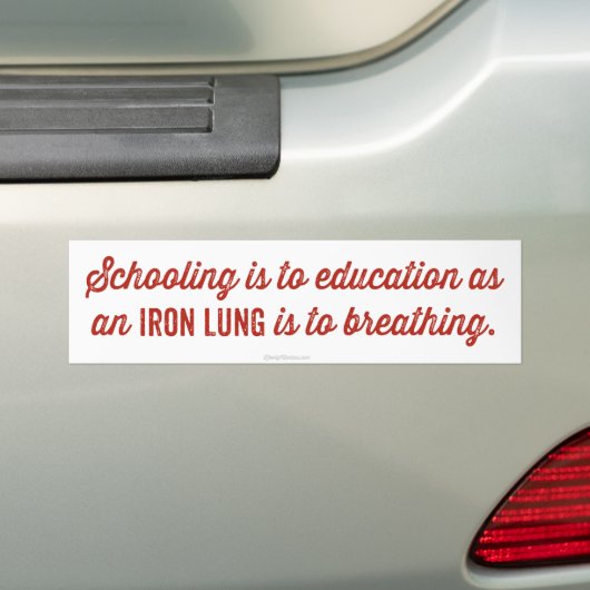 Die Schulung ist zur Bildung Autoaufkleber (Auf Auto)
