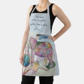 Die Schürze "Ansammlung Whimsical Animals Art" (InSitu)