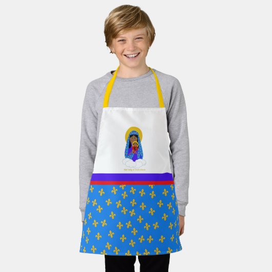 Die Schürze Czestochowa (Getragen)