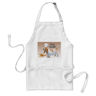 Die Schürze Dachshund-Jagdhund-Knochen Appetit