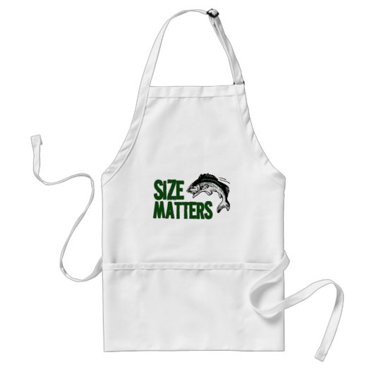 Die Schürze des Fischers - Größen-Angelegenheiten (Vorne)