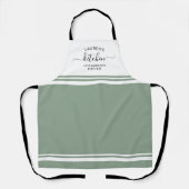 Die Schürze des geliebten, in Sage Green French St (Vorderseite)