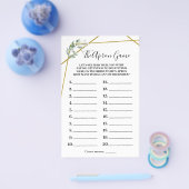 Die Schürze Game Green Gold Duwer Card Flyer (Einzeln)