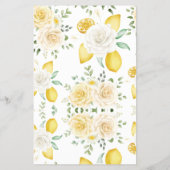 Die Schürze Game Lemon&Rose Brautparty Game Card Flyer (Hinten)