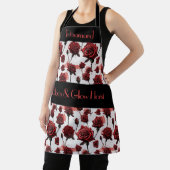 Die Schürze von Funky Rose Florist. bearbeitbar (InSitu)