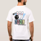 Die Schüssel des Mels T-Shirt (Rückseite)