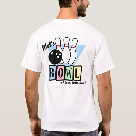 Die Schüssel des Mels T-Shirt (Rückseite)