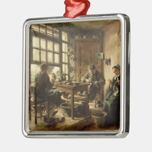 Die Schuster, 1880 Ornament Aus Metall (Links)