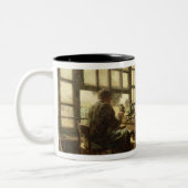 Die Schuster, 1880 Zweifarbige Tasse (Links)