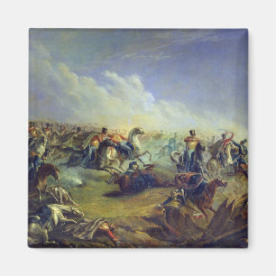 Die Schutz Hussars, die nahe Warschau angreifen Magnet