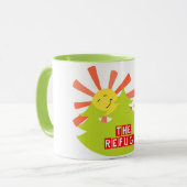 Die Schutz-Tasse Tasse (Vorderseite Links)