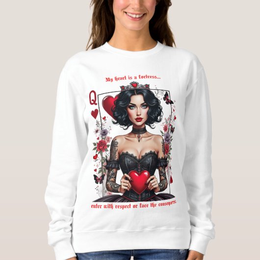 Die Schutzkönigin Sweatshirt (Vorderseite)