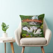 Die Schwan-Familie Kissen (Stuhl )