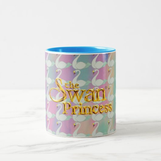 Die Schwan-Prinzessin - ODETTE-Schwan-Tasse Zweifarbige Tasse (Mittel)
