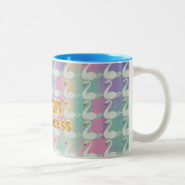 Die Schwan-Prinzessin - ODETTE-Schwan-Tasse Zweifarbige Tasse
