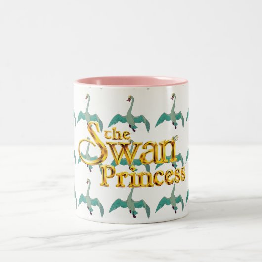 Die Schwan-Prinzessin - ODETTE-Schwan-Tasse Zweifarbige Tasse (Mittel)