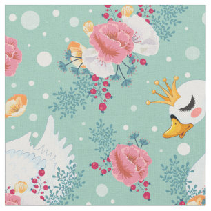 Die Schwan-Prinzessin Pattern Stoff