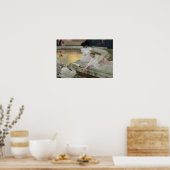 Die Schwäne, 1900 Poster (Küche)