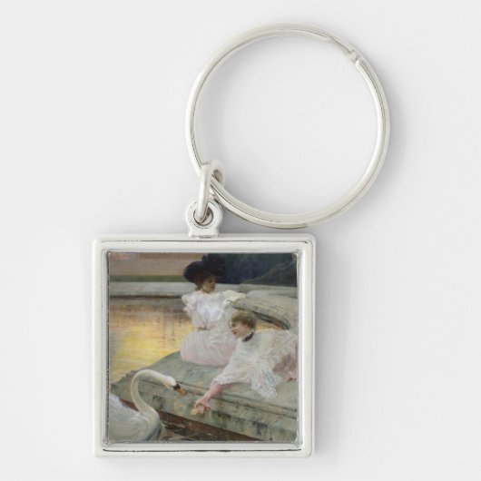 Die Schwäne, 1900 Schlüsselanhänger (Vorne)